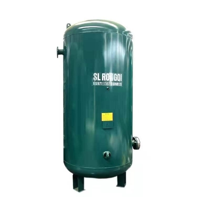 High pressure piston air compressor compressed air storage tank for industrial air compressor with air purification system